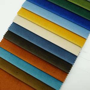 थोक के लिए असबाब कपड़े कैलिफोर्निया सादा रंगे हॉलैंड मखमल सोफे फर्नीचर के साथ Pongee कपड़े - Product Image 4