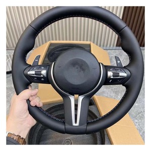 Volante Deportivo <span class=keywords><strong>BMW</strong></span> M de Cuero Genuino, Listo para Enviar, en Existencia para Modelos <span class=keywords><strong>F30</strong></span> F32 X5 X6 E90 - Product Image 1