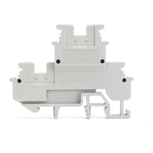 Mmbkkb 2.5 500V/24A hai <span class=keywords><strong>l</strong></span>ớp vít loại khối thiết <span class=keywords><strong>b</strong></span>ị đầu cuối 0.2-2.5mm ² Din Rail <span class=keywords><strong>n</strong></span>ối - Product Image 2
