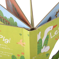 Livre d'images pour enfants personnalisé avec impression offset, couverture rigide, papier offset, taille et logo personnalisés, service direct d'usine en gros