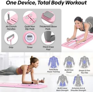 Chengmo thể thao chất lượng hàng đầu Pilates cải cách Hội Đồng Quản trị tự động phục hồi <span class=keywords><strong>AB</strong></span> con lăn với bánh xe khuỷu tay hỗ trợ và kháng ban nhạc - Product Image 4