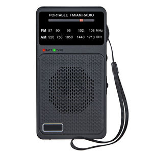 Pocket AM/FM Emergency Radio, Battery-Powered with Anti-Drop Design & Built-In Speaker - Product Image 1