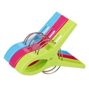 Clips pour serviettes <span class=keywords><strong>de</strong></span> <span class=keywords><strong>plage</strong></span> <span class=keywords><strong>de</strong></span> grande qualité, en plastique, pince pour couette, <span class=keywords><strong>pinces</strong></span> à linge durables, 12 pièces - Product Image 1