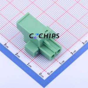 KF2EDGKCM-5.0-2P Plug-in Terminal Block P=5mm Connector Plug Screw Fixing 1x2P 5mm - Product Image 2
