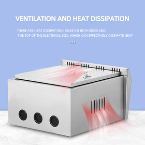 Ngoài trời IP54 thép không gỉ Hộp điều khiển với quyền lực và giám sát kẹp 600x500x250mm hộp phân phối - Product Image 2