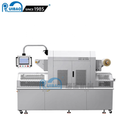 Scellant automatique de plateau Machine de scellage sous vide de gaz d'azote à grande vitesse Emballage automatique d'atmosphère modifiée de plateau | Traysealer