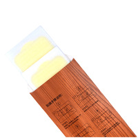 Sacs d'emballage pour films de protection d'écran de téléphone portable à libération rapide, ruban gaufré, carton blanc, papier kraft, quadricolore