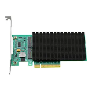 ANM22PE08 NVMe Controller PCIe zu M.2 Dualport mit Headsink