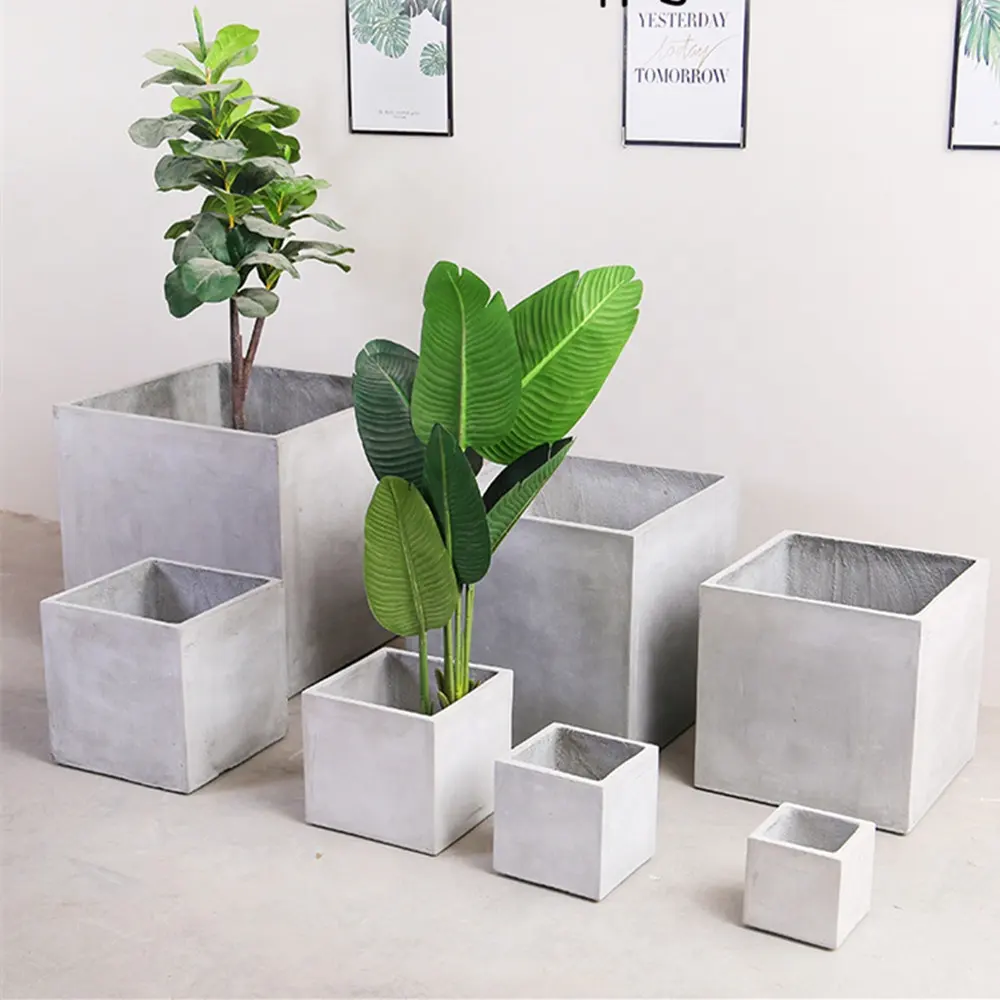 Nicole Factory Outlet Cube Silicone Mold Voor Beton Siliconen Planter Vaas Mold