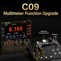 I2C C09 V3.02 Meteran Arus Gelombang LCD Multimeter Presisi untuk Deteksi Alat Perbaikan Saluran Ganda Tegangan Ponsel