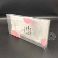 Boîte d'emballage en plastique PET/PVC pliable et suspendable personnalisable pour pinceaux de maquillage, éponges de maquillage, outils de façonnage des sourcils et autres produits de beauté