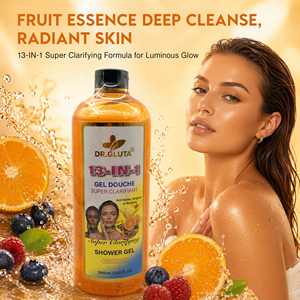 Gel Douche Éclaircissant Corps Action Rapide 7 Jours – Élimine <span class=keywords><strong>Taches</strong></span> Brunes, Boutons, Rides – <span class=keywords><strong>Anti</strong></span>-<span class=keywords><strong>Taches</strong></span> – 1000ml - Product Image 5