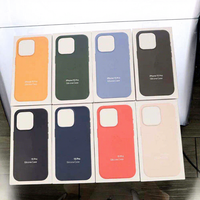 Coque magnétique en silicone pour iPhone - Protection antichoc de luxe pour iPhone 15, 17 Pro Max, 16, 14 - Idéale pour le bureau et l'extérieur - Coque OME pour iPhone 15 Pro Max