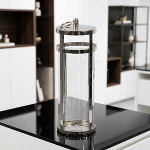 Candelabro de Hierro Hecho a Mano, Soporte de Linterna de Hierro Personalizado, Resistente al Calor, con Logotipo Personalizado para Decoración del Hogar, Iluminación Navideña - Product Image 1