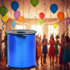 Cinta Azul Brillante de 450 Metros para Decoración de Paredes en Fiestas - Product Image 3