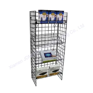 Aanpassen Super Winkel Kat Hond Snack Met Planken Metalen Vitrine Pet Food Display Galvaniseren Rekken