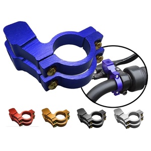 Rétroviseur de modification pour moto, base de réflecteur, support de rétroviseur, base de rétroviseur en alliage d'aluminium coloré - Product Image 2