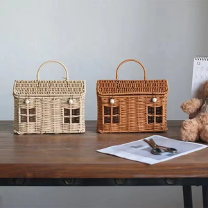 Cestas de Regalo Navideñas Multifuncionales Modernas para Decoración del Hogar, Cajas de Dulces Infantiles con Forma de Casa para Ramadán, Cestas de Almacenamiento de Plástico - Product Image 3