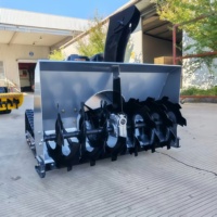 WIGON Souffleuse à neige électrique télécommandée, robot autonome sur chenilles pour le déneigement des routes, des maisons et des espaces commerciaux