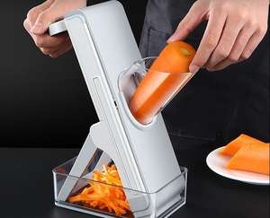 새로운 가정용 고기 커터 수동 조정 슈레더 야채 헬기 신 슈레더 슬라이서 다기능 야채 커터 - Product Image 3