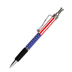 Stylo bille à mécanisme clic en gros avec clip métallique, logo personnalisé, stylo promotionnel pour cadeaux d'affaires - Product Image 3