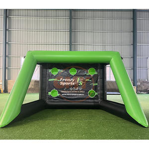 But de football interactif de couleur personnalisée, jeu de tir au football gonflable, jeux sportifs gonflables, but de football gonflable <span class=keywords><strong>pour</strong></span> la <span class=keywords><strong>location</strong></span> - Product Image 2