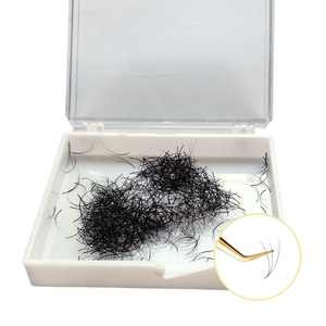 2023 Promade superventas 3D 500 ventiladores extensiones de pestañas naturales de alta calidad súper suave personalizado OEM ODM - Product Image 3