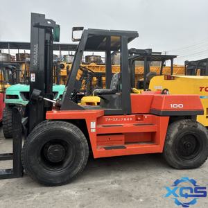 מלגזה דיזל יפנית משומשת וזולה מקורית 10 טון טויוטה FD100, קומטסו יפנית 10 טון טויוטה FD100 - Product Image 5