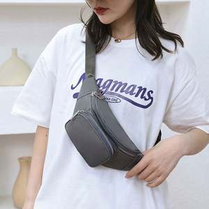 Sac banane de sport en nylon imperméable grande capacité avec fermeture éclair pour téléphone portable – Offre spéciale - Product Image 4