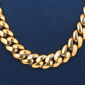 Chaîne de luxe personnalisée 13 mm style Hip Hop Miami Cuban Link en argent sterling 925 avec diamants Moissanite et fermoir glacé, cadeau de mariage - Product Image 4