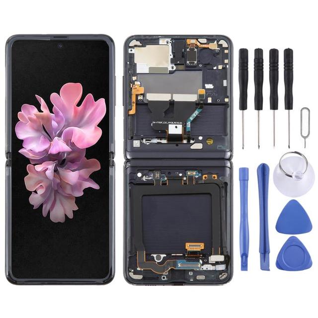 New Arrival for Samsung Galaxy Z Flip SM-F700 LCD Screen Digitizer Full Assembly with Frame