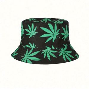 Nouveau chapeau de pêcheur imprimé double face, visière pare-soleil, style personnalisé, chapeaux seau tendance pour hommes et femmes - Product Image 2