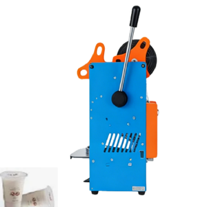 Dispositivo Sellador de Vasos Semiautomático Pequeño para Bebidas de Té con Leche y Burbujas, Sellador Portátil de Vasos de Plástico y Papel - Product Image 5