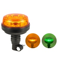 Nouvelle lampe de signalisation rotative à LED 12W 24V à 4 modes clignotants, directement de l'usine, pour tracteurs et véhicules tout-terrain, pour la sécurité