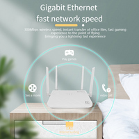 Routeur mobile haut débit domestique WiFi6 amélioré avec 4G LTE 300 Mbps, pare-feu, fonction QoS, blanc - Nouveau produit électronique
