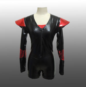 लड़कियों नृत्य पोशाक बाल चमकदार लंबी आस्तीन स्पैन्डेक्स लेओकार्ड वयस्क प्रदर्शन चरण प्रतियोगिता लिक्रिल बैले वेशभूषा - Product Image 2