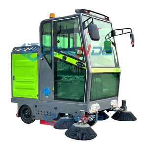 Camión barredor eléctrico de cinco cepillos, superventas, para limpieza de calles y transporte especializado - Product Image 1