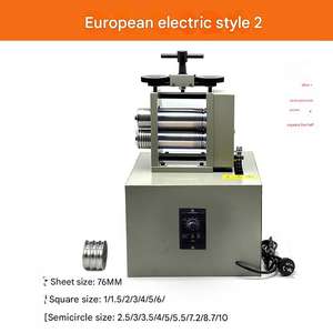 Herramientas Yunqingtech para hacer placas de joyería y rodillos para máquina laminadora manual de tipo europeo - Product Image 3