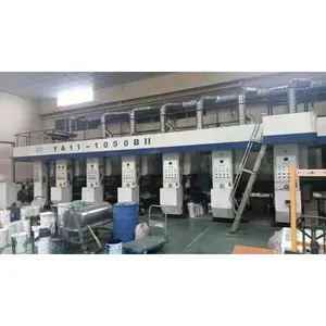 Auto Register Paper Plastic Rotogravure Printing Machine