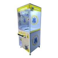 Machine de jeu à griffes d'arcade à monnayeur pour peluches et cadeaux, avec accepteur de billets et fonction de recharge, prix de gros usine