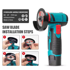 <span class=keywords><strong>Precio</strong></span> <span class=keywords><strong>de</strong></span> fabricante al por mayor profesional eléctrico doméstico <span class=keywords><strong>de</strong></span> mano sin escobillas Mini amoladora angular máquina pulidora portátil - Product Image 4