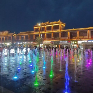 उद्यान और पार्कों के लिए आउटडोर उपयोग के लिए रंगीन नेतृत्व वाले संगीत नृत्य शुष्क डेक फव्वारा - Product Image 5