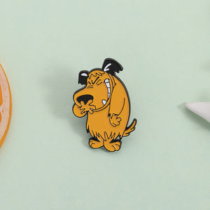 Pin de Esmalte de Perro Amarillo de Animación Comedia, Broche de Perro de Dibujos Animados Divertido, Insignia para Solapa de Ropa, Joyería Linda, Regalo al por Mayor - Product Image 2