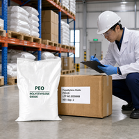 Produits chimiques pour le papier, pureté 99,9 %, poudre blanche soluble dans l'eau froide à dissolution rapide, poudre PEO soluble dans l'eau, fabrication professionnelle