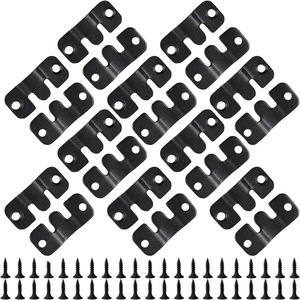 Marco de imagen entrelazado Gancho de imagen de alta resistencia Soporte de clip en Z Pantalla de imagen grande Galería DE ARTE Hardware de montaje en pared - Product Image 4