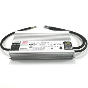 HLG-480H-C1400AB 480W corrente constante média bem hlg 1400 com escurecimento função meanwell hlg-480h-c1400b