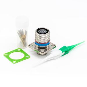 Conector Circular de Aviación con Clasificación IP67, Carcasa de Aleación de Zinc, Contacto de Cobre de 10A, Macho, D38999/24WC35SN, 3P/4P/5P, Origen China - Product Image 5