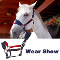 Harnais de cheval en nylon HanYang personnalisé OEM, sangle confortable à double épaisseur, réglable pour les chevaux, Chine Guangdong