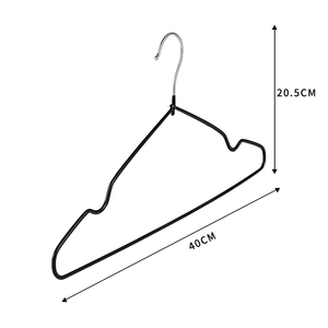 Cintre antidérapant en fer brillant de haute qualité et durable avec structure métallique revêtue de PVC sans couture pour les placards et les balcons à domicile - Product Image 6