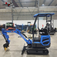 Vente directe d'usine : mini-excavatrice compacte multifonctionnelle, petite excavatrice sur chenilles avec accessoires complets.